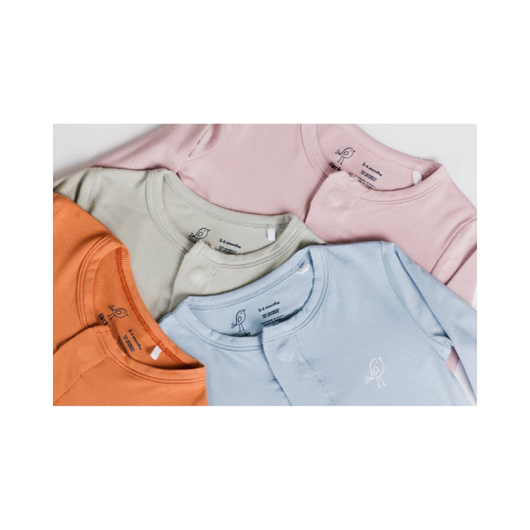 Growsuits | Stretchy and soft bamboo baby magnetic sleepsuits that grow with your baby!