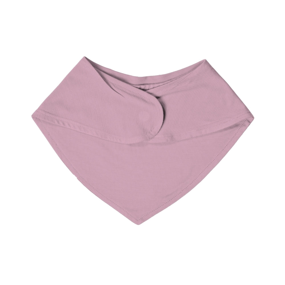  Pink magnetic baby bamboo bibs - back side 2 birdie