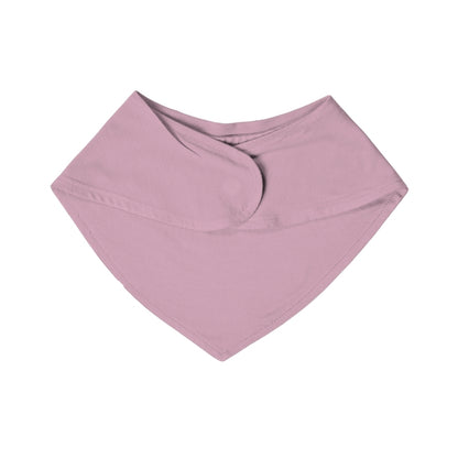  Pink magnetic baby bamboo bibs - back side 2 birdie