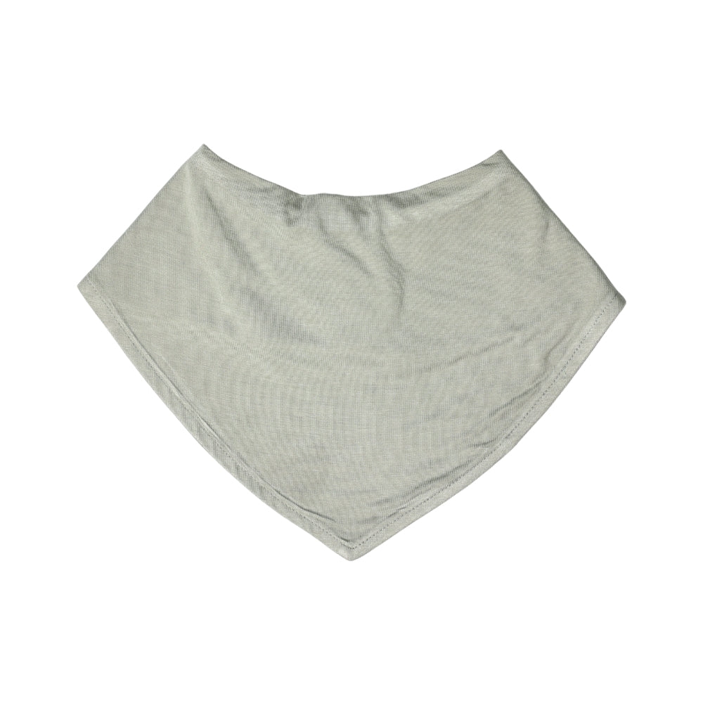 Sage magnetic baby bamboo bib - front side