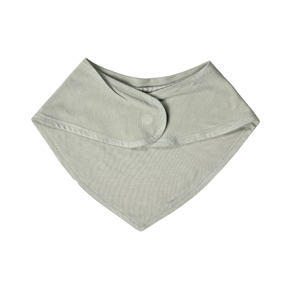 Sage magnetic baby bamboo bib - back side 2