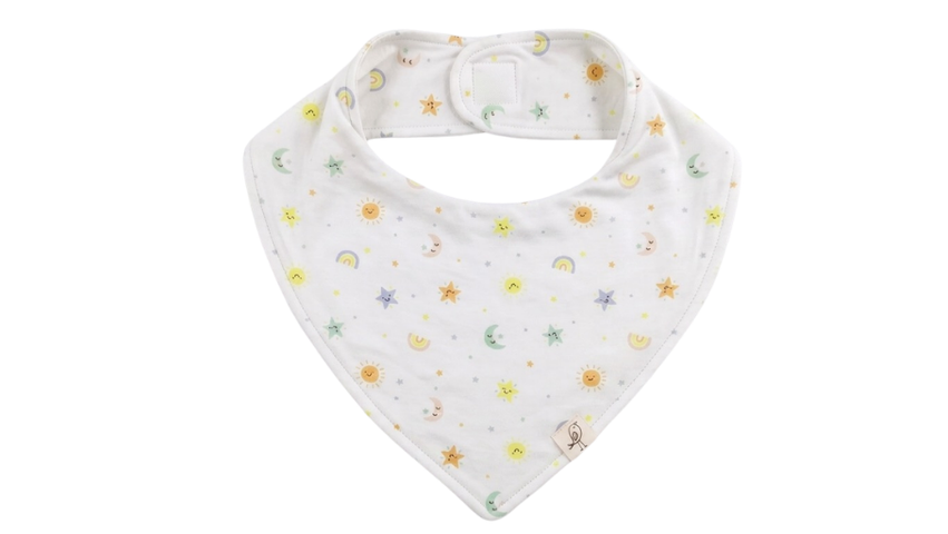 Bamboo Magnetic Bandana Bib - Celestial