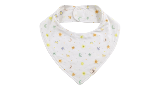 Bamboo Magnetic Bandana Bib - Celestial