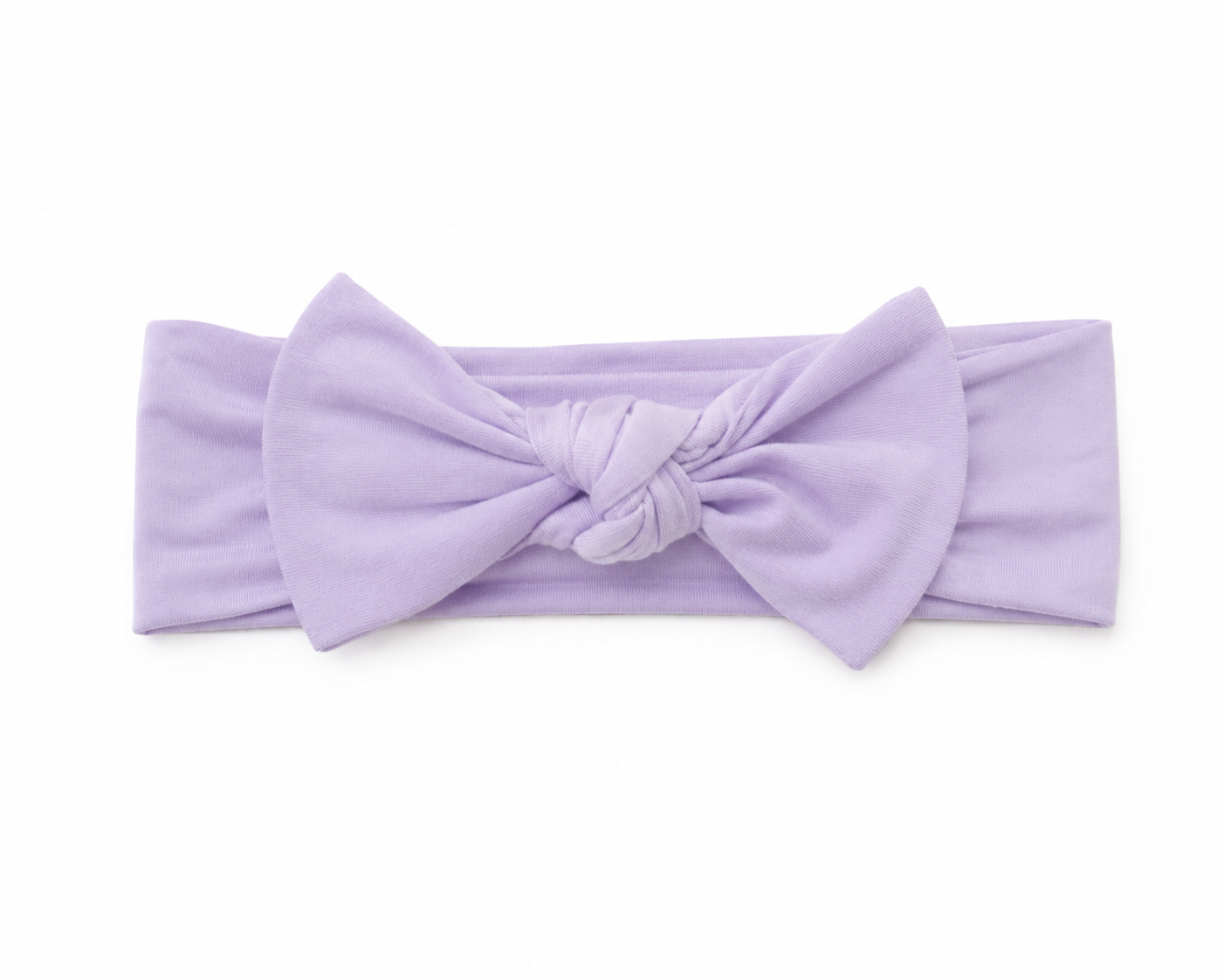 Bamboo Knotted Headband - Lilac