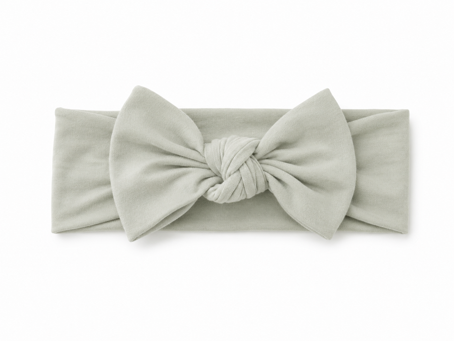 Bamboo Knotted Headband - Sage