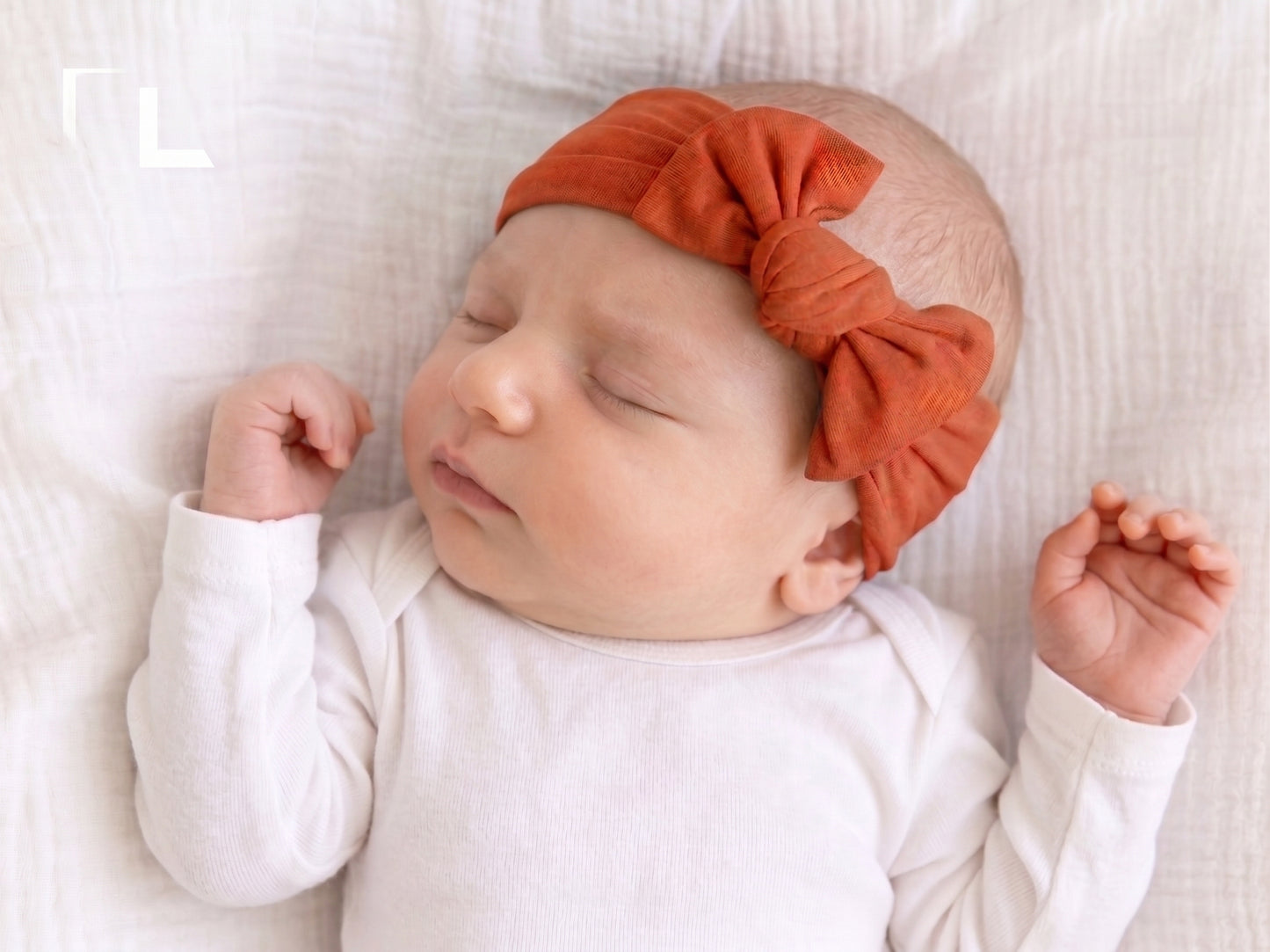Bamboo Knotted Headband - Terracotta