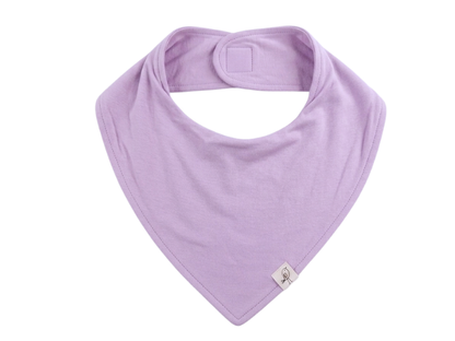 Bamboo Magnetic Bandana Bib - Lilac